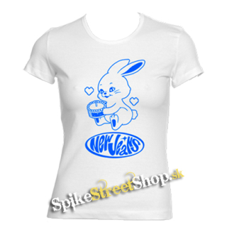 NEWJEANS - Logo & Bunny - biele dámske tričko