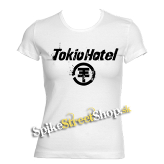 TOKIO HOTEL - Logo - biele dámske tričko