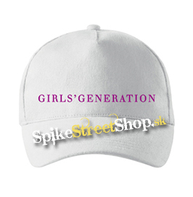 GIRLS' GENERATION - Pink Logo - biela šiltovka (-30%=AKCIA)
