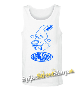 NEWJEANS - Logo & Bunny - Mens Vest Tank Top - biele