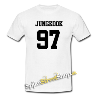 JUNGKOOK - 97 - biele pánske tričko