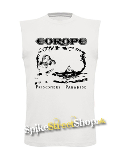 EUROPE - Prisoners In Paradise - biele pánske tričko bez rukávov