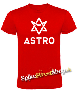 ASTRO - Logo - červené detské tričko