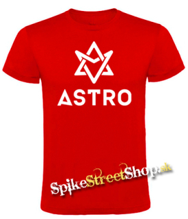 ASTRO - Logo - červené detské tričko