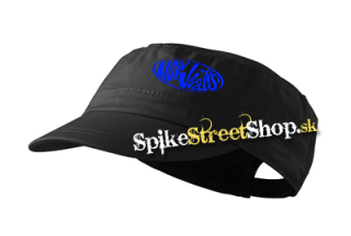 NEWJEANS - Blue Logo - čierna šiltovka army cap