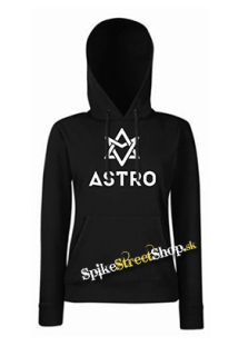 ASTRO - Logo - čierna dámska mikina