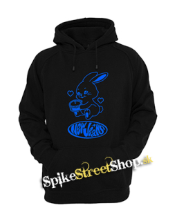 NEWJEANS - Logo & Bunny - čierna pánska mikina