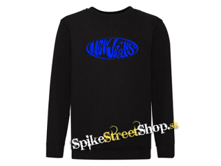 NEWJEANS - Blue Logo - mikina bez kapuce