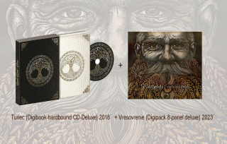 LUNATIC GODS - Vresovrenie (Digipack 8-panel deluxe) 2023´ + Turiec (Digibook-hardbound CD-Deluxe) 2018´ 