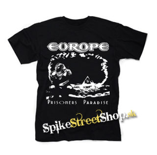 EUROPE - Prisoners In Paradise - čierne detské tričko