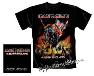 IRON MAIDEN - Maiden England - čierne pánske tričko
