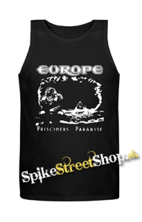 EUROPE - Prisoners In Paradise - Mens Vest Tank Top - čierne