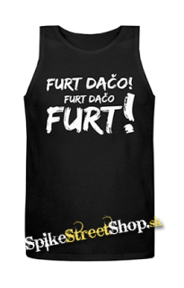 FURT DAČO - Mens Vest Tank Top - čierne