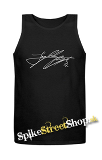JUNGKOOK - Signature - Mens Vest Tank Top - čierne