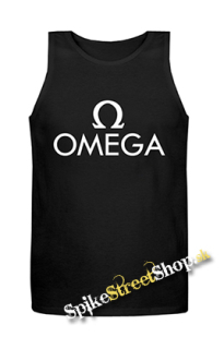 OMEGA - Hardrock Magyar Band Logo - Mens Vest Tank Top - čierne