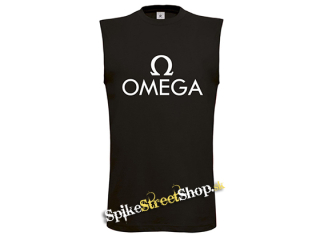 OMEGA - Hardrock Magyar Band Logo - čierne pánske tričko bez rukávov