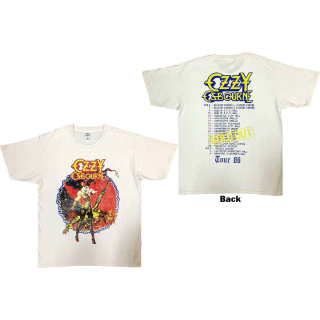 OZZY OSBOURNE - The Ultimate Sin Tour '86  - pieskové pánske tričko