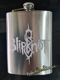 SLIPKNOT - Logo - nerezová ploskačka na alkohol