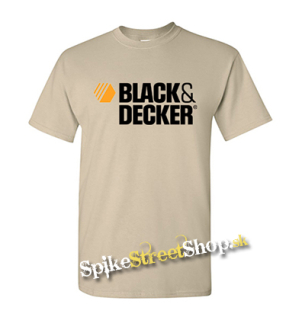 BLACK & DECKER - Logo - pieskové detské tričko