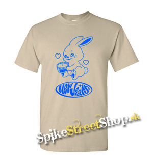 NEWJEANS - Logo & Bunny - pieskové detské tričko