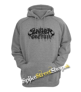 SLAUGHTER TO PREVAIL - Logo - šedá pánska mikina