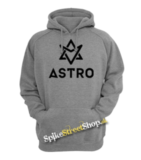 ASTRO - Logo - sivá detská mikina