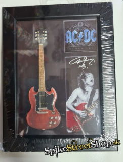 Hudobný rámik s gitarou AC/DC - Angus Young