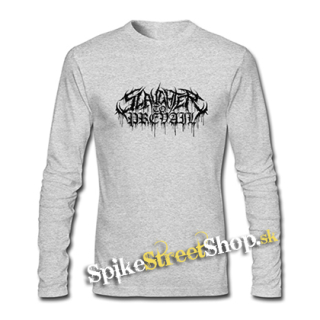 SLAUGHTER TO PREVAIL - Logo - šedé pánske tričko s dlhými rukávmi