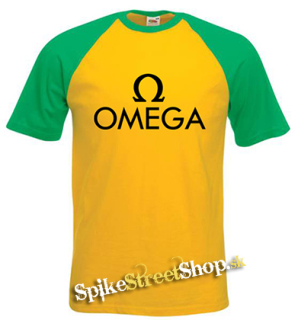 OMEGA - Hardrock Magyar Band Logo - žltozelené pánske tričko