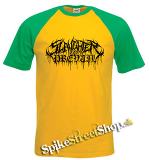 SLAUGHTER TO PREVAIL - Logo - žltozelené pánske tričko