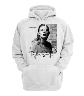 TAYLOR SWIFT - Reputation - sivá pánska mikina