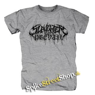 SLAUGHTER TO PREVAIL - Logo - sivé pánske tričko