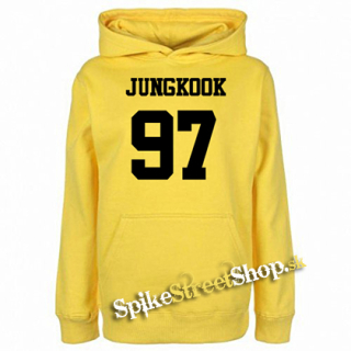 JUNGKOOK - 97 - žltá pánska mikina