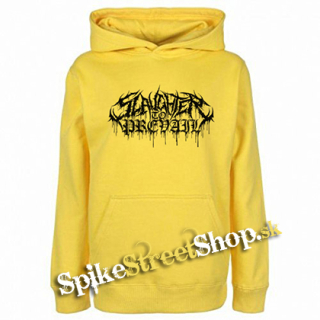 SLAUGHTER TO PREVAIL - Logo - žltá pánska mikina