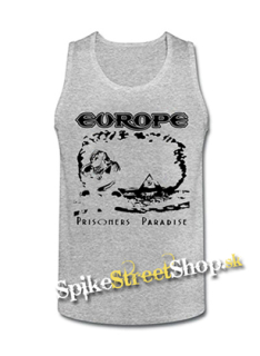 EUROPE - Prisoners In Paradise - Mens Vest Tank Top - šedé