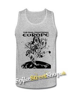 EUROPE - The Final Countdown - Mens Vest Tank Top - šedé