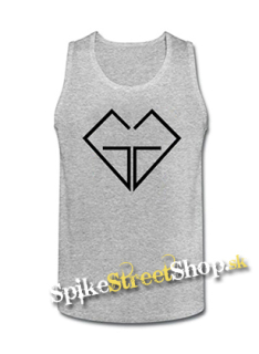 GIRLS' GENERATION - Symbol - Mens Vest Tank Top - šedé