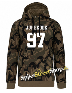 JUNGKOOK - 97 - maskáčová pánska mikina