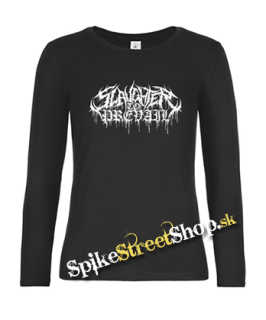 SLAUGHTER TO PREVAIL - Logo - čierne dámske tričko s dlhými rukávmi