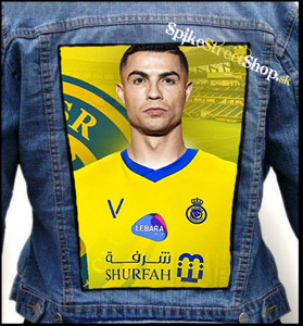 CRISTIANO RONALDO - AL NASSR - chrbtová nášivka