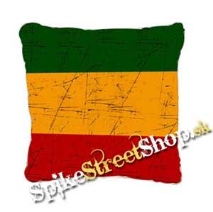 RASTA FLAG - Vintage Colour - vankúš