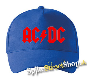 AC/DC - Red Logo - kráľovská modrá šiltovka (-30%=AKCIA)