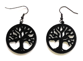 Náušnice gothic style-Tree of life