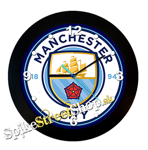 MANCHESTER CITY CF - nástenné hodiny