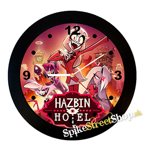 HAZBIN HOTEL - nástenné hodiny