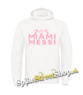 Biela detská mikina LIONEL MESSI - Miami Messi
