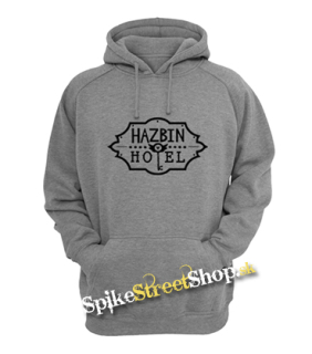 HAZBIN HOTEL - šedá pánska mikina