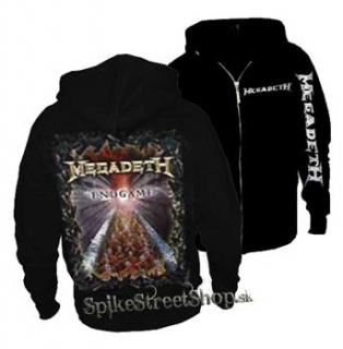 MEGADETH - Endgame - čierna pánska mikina na zips