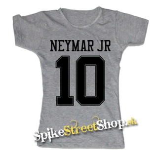 NEYMAR JR - 10 - šedé dámske tričko