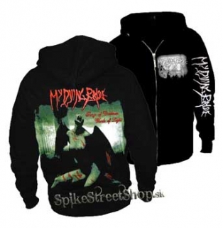 MY DYING BRIDE - Songs Of Darkness - čierna pánska mikina na zips